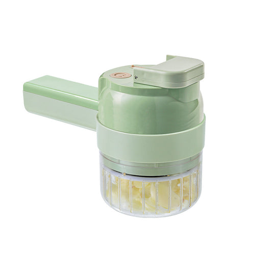 Electric Garlic Chopper – USB Rechargeable Mini Food Processor for Garlic, Onion & Vegetables (One-Touch Operation)