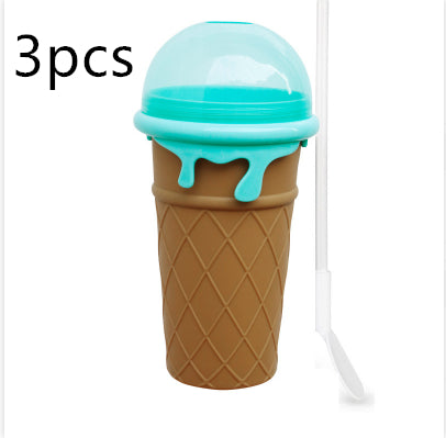 Magic Slushy Maker Cup (500ML) – Portable Instant Frozen Smoothie & Ice Cream Maker Bottle