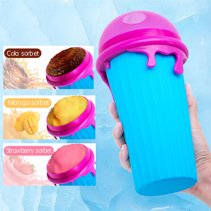 Magic Slushy Maker Cup (500ML) – Portable Instant Frozen Smoothie & Ice Cream Maker Bottle