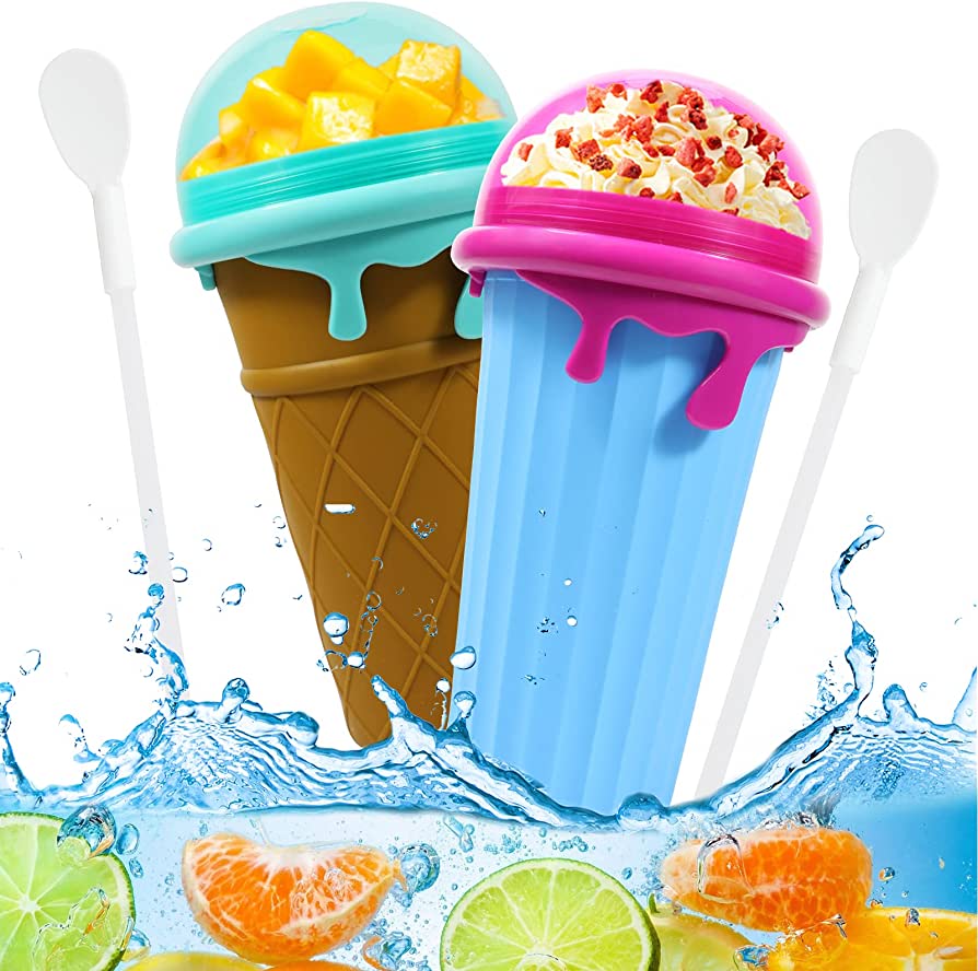 Magic Slushy Maker Cup (500ML) – Portable Instant Frozen Smoothie & Ice Cream Maker Bottle