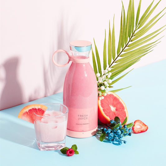 Portable USB Rechargeable Blender – 350ML Personal Smoothie Maker for Travel, Gym & Kitchen